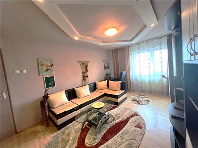 Apartament mobilat 65 mpu 3 camere balcon si pivnita zona Lidl