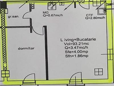 Apartament mobilat 2 camere si parcare in zona Alba Iulia Sibiu