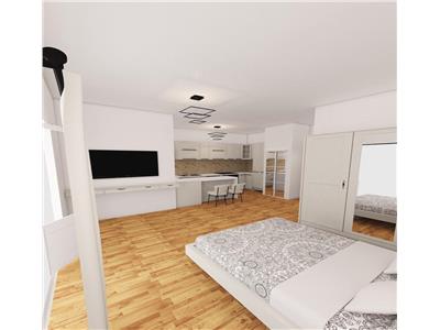 Garsoniera 38 mp utili etajul 1 cu balcon in Sibiu zona Rahovei 0% comision
