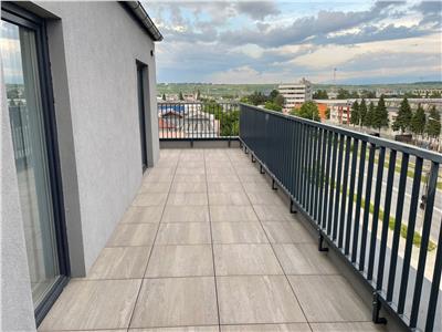 Penthouse modern cu 3 camere 2 bai terasa 65mp zona Stefan cel Mare