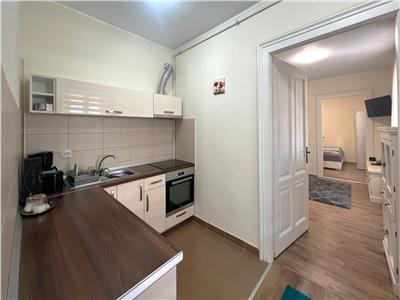 Apartament ultracentral la etajul 1 cu 2 camere mobilat modern