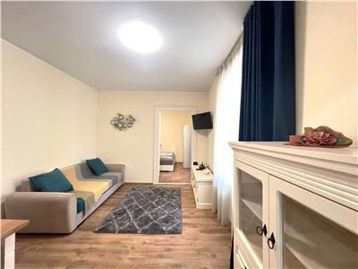 Apartament ultracentral la etajul 1 cu 2 camere mobilat modern